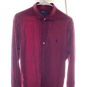 Flannel Polo Buttondown